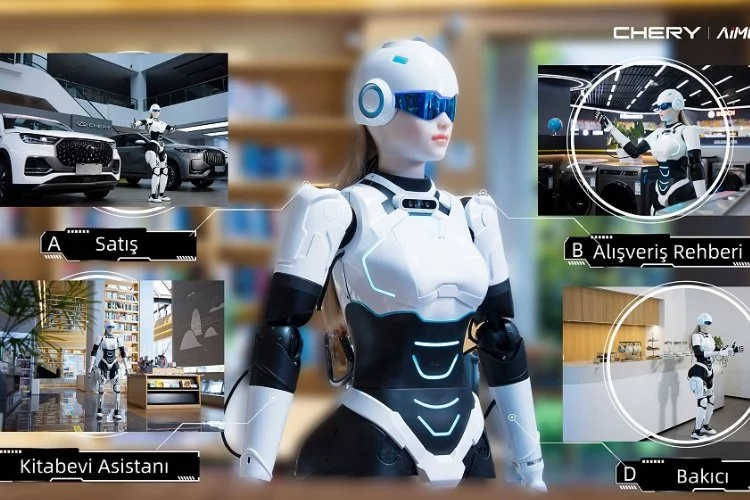 Chery, Akıllı Robot Sektörüne Giriş Yaparak Dikkatleri Üzerine Çekiyor